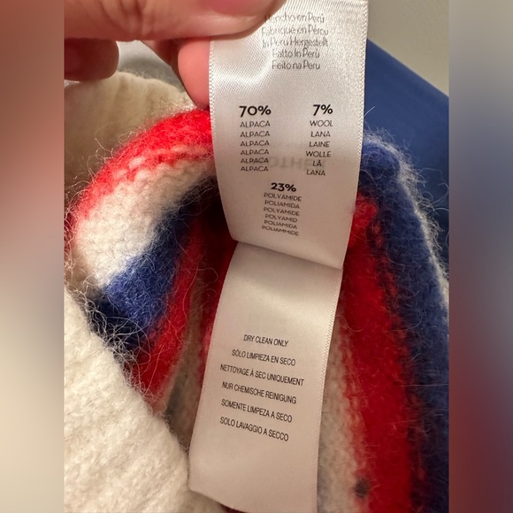 MOTHER Biggie Oversized Sweater Size M - Picture 4 of 8